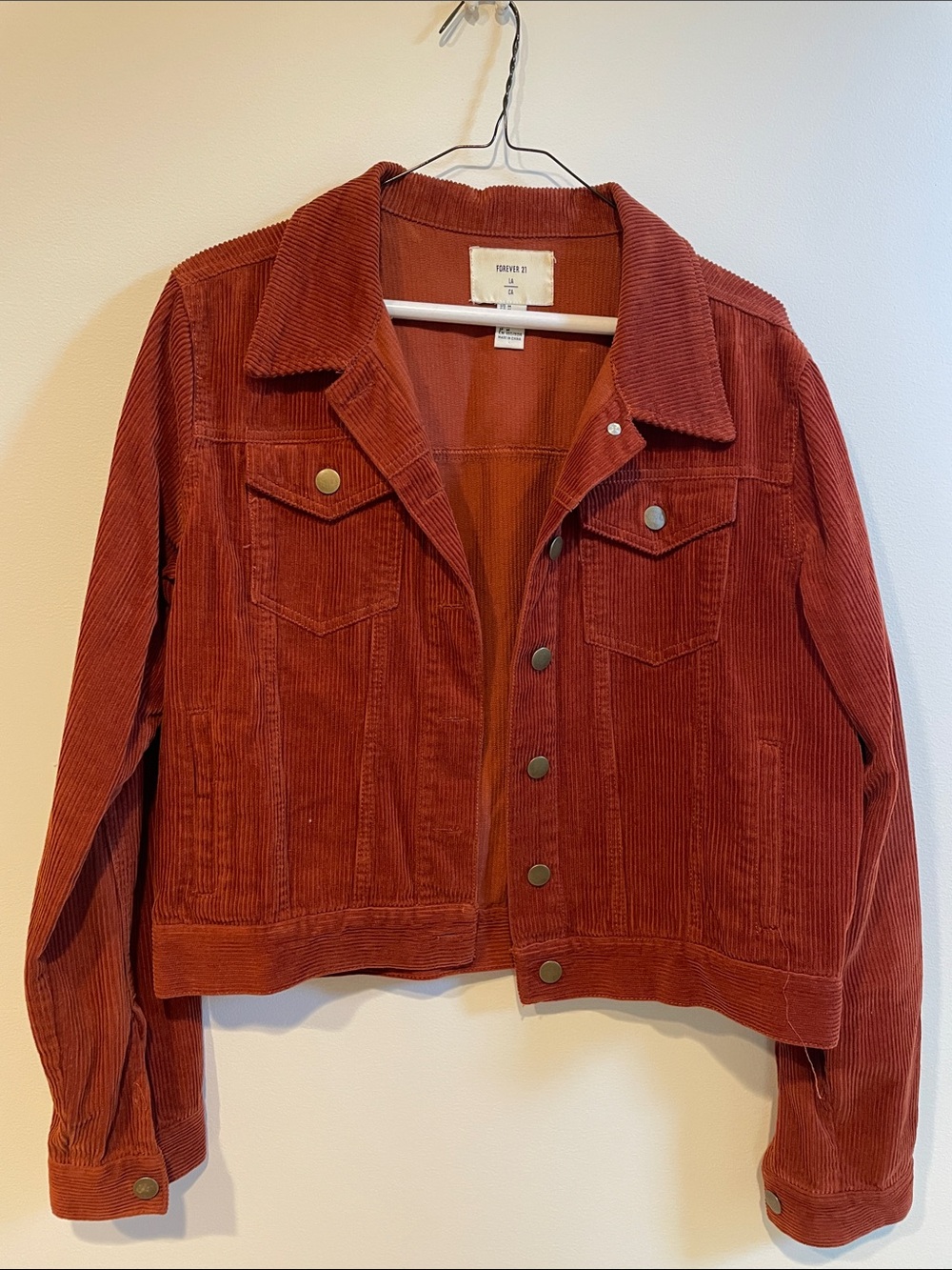 Corduroy jacket